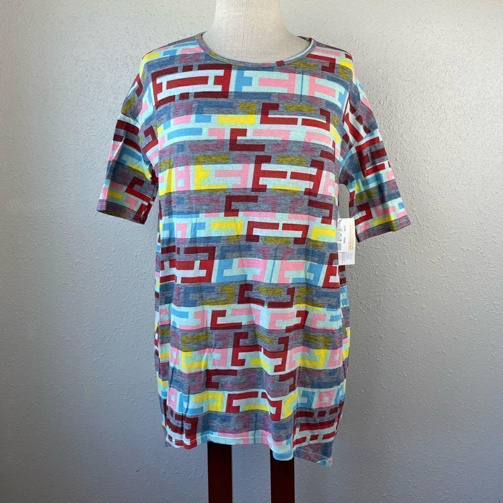 NWT LulaRoe Irma Short Sleeve T-Shirt Size XXS